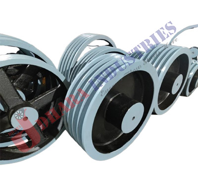 double v belt pulley